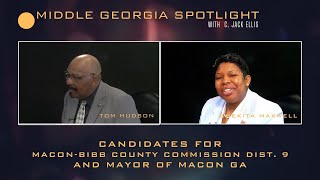 Middle Georgia Spotlight S7E13  Candidates 2024  Tom Hudson Shekita Maxwell [upl. by Schram]