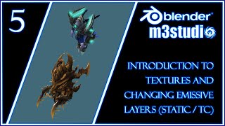 Editing SC2 models in Blender  m3studio Tutorial  5  Introduction to textures [upl. by Einahpad331]