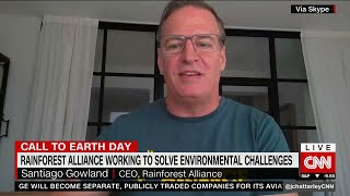 Rainforest Alliance CEO Santiago Gowland on CNNs Call to Earth Broadcast [upl. by Sik]