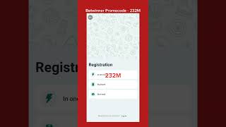 How to register in Betwinner  Betwinner Promocode  Betwinner registration  Betwinner Promocode [upl. by Casey]