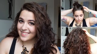 EASY NoHeat Overnight Curls ♥ Tutorial  Ellko [upl. by Tyrone]