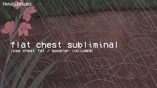 instant flat chest 【FORCED  permanent】 [upl. by Llebiram]