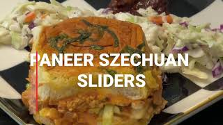 Episode 4 of Szechuan SeriesSzechuan Paneer SlidersA perfect party snack vegetarian indiansnacks [upl. by Eissahc86]