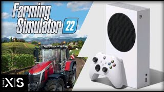 Xbox Series S  Farming Simulator 22  Graphics TestFirst Look [upl. by Dubenko]