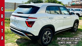 UPDATED 2022 Hyundai Creta SxO  REMOTE ENGINE START  New Features  Top Model 🔥  Diesel Manual [upl. by Yaresed]