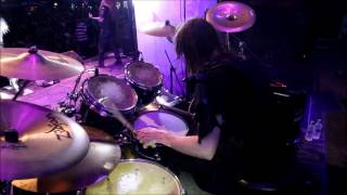 Nils quotDominatorquot Fjellström  Dark Funeral  Vobiscum Satanas Drumcam [upl. by Woodall]