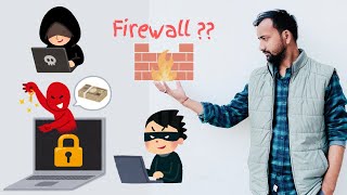 What is Firewall How Firewall works  Explained in Hindi [upl. by Edrahc]