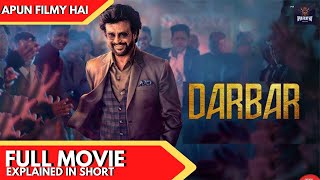 Darbar FULL MOVIE EXPLAINED IN SHORT  HINDI   Rajinikanth  Nayanthara  NOW ON PRIME [upl. by Wicks101]