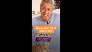 Le Muesli  quelle quantité par jour [upl. by Nishi]