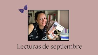 Wrap up de septiembre fin del bloqueo lector y buenísimas lecturas🌱 [upl. by Nylannej]