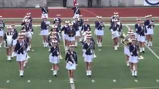 Helsingør Pigegarde  Elsinore Girls Marching Band  2015 Pasadena Bandfest [upl. by Kwei]