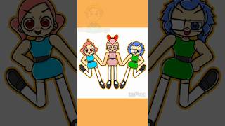 Nina  Shirley amp Cornelia as the Powerpuff girls for Halloween [upl. by Goldston]