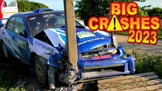 BIG Rally Crashes 2023 Recap by chopitorally crash compilation Best of Crash 2023 [upl. by Amby277]