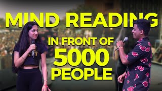 Reading MINDS with 5000 Audience ft avantinagral [upl. by Snell204]