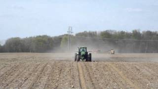 Tractor Spreading Manure [upl. by Furgeson]