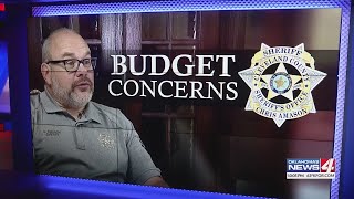 Back and forth over Cleveland County Sheriffs Office budget [upl. by Ardnaskela]