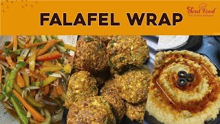 Easy Falafel Wrap Recipe  Falafel Wrap at home  घर पर फलाफल रैप कैसे बनाएं  Vaishali Bhatnagar [upl. by Neeleuqcaj820]