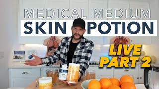 Making The MM Skin Potion  PART 2 of Livestream Protect Your Skin Health With Skin Potion [upl. by Ambert711]