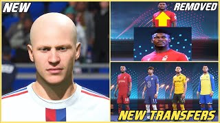 FIFA 23  69 REAL FACES REMOVED NEW PLACEHOLDER FACES SQUAD UPDATE [upl. by Eelahc]