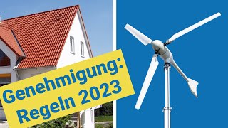 Wann die Baugenehmigung für eine Kleinwindanlage nicht notwendig ist [upl. by Bissell520]