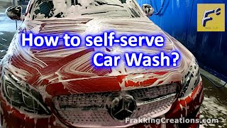 How to use Self serve car wash  Car Wash 3 steps  Tips [upl. by Nnylassej]