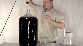 Making Wine from a Kit Part III Degassing and Clarifying Your Wine [upl. by Engelbert]