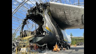 Wreck of the Antonov An225 Mriya [upl. by Butcher]