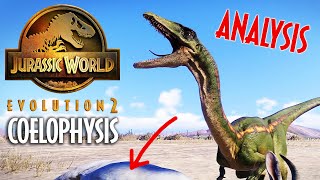 COELOPHYSIS the BEST Species Field Guide yet  Jurassic World Evolution 2 news  JWE 2 [upl. by Sewole240]