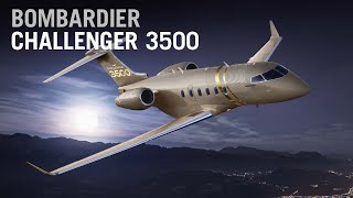 Bombardier’s New Challenger 3500 Refreshes Its Supermidsize Business Jet Family – AIN [upl. by Oinafipe]