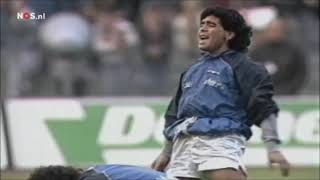 Maradona Live is life 1989 Napoli Bayern Munich  Best warmup ever [upl. by Luckett657]