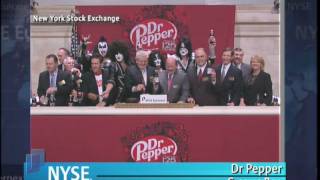 25 January 2010 Dr Pepper NYSE Euronext Closing Bell [upl. by Zachery]