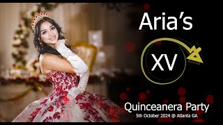 Arias XV Quinceanera [upl. by Robby]