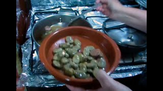 Receta y conserva de Fabes bollies picantes habas cocidas picantes [upl. by Itraa61]