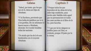 La Palabra de Dios Gálatas Biblia hablada RV 1960 [upl. by Nalniuq]