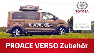 PROACE VERSO Zubehör I Toyota Original Zubehör [upl. by Alhsa]