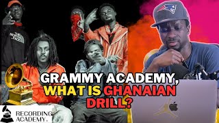 Ghanaian Drill Highlife And Afrobeat added In New Grammy Category For 2024 Grammy Awards [upl. by Lempres]