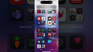 Hide apps on iPhone [upl. by Dannica996]