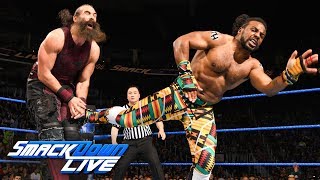 The New Day vs The Bludgeon Brothers SmackDown LIVE March 27 2018 [upl. by Hunfredo]