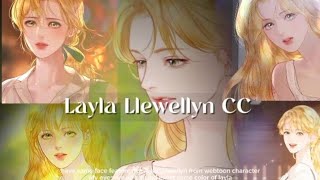 Layla Llewellyn Webtoon CC Powerful ⚠️🦋 manhwa subliminals [upl. by Aydne]