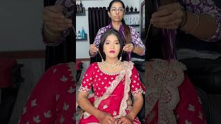 CBW engagement bride 💍 CBW chhavibridalworld bridalmakeup engagement bridal shorts bts ￼ [upl. by Jacki]