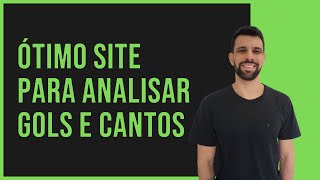 ÓTIMO SITE PARA ANALISAR GOLS E ESCANTEIOS [upl. by Aigroeg]