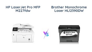 HP vs Brother Laser Printer Comparison [upl. by Nahsor]