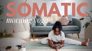 Somatic Yoga  Gentle and Mindful Morning Somatic Exercises  20 minutes [upl. by Rozelle110]