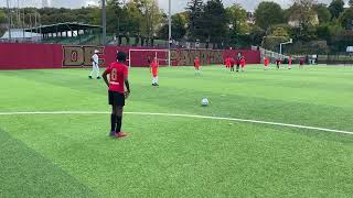 Us alfortville vs olympique pantin u10 première mitemps [upl. by Araihc172]