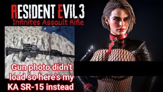 Resident Evil 3 REMAKE Infinite Assault Rifle Speedrun [upl. by Dalila329]