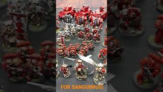 EPIC Blood Angels Army Warhammer 40K [upl. by Brnaby]