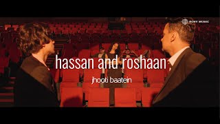 Hassan amp Roshaan  jhooti baatein Official Music Video [upl. by Helge85]