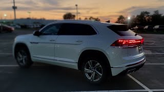 2024 VW Atlas Cross Sport SEL RLine at night 🔥🔥🔥🔥 [upl. by Ahsienar414]