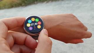 MyKronoz ZeRound Smartwatch Review [upl. by Aekim]