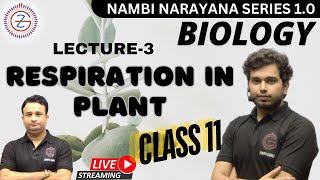 RESPIRATION IN PLANTS  Class  11  Chapter 14  Lecture 3  By Ashutosh Sir [upl. by Binette]